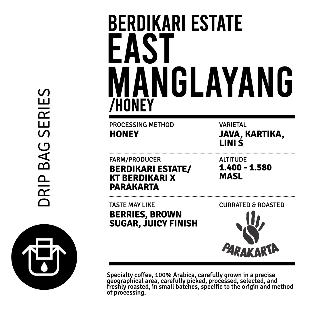 Berdikari Estate East Manglayang - Honey - Drip Bag - Image 2