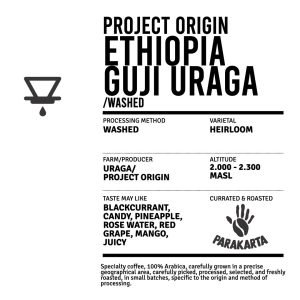 Alternative view of Ethiopia Guji Uraga - Washed - 150g - For Filter