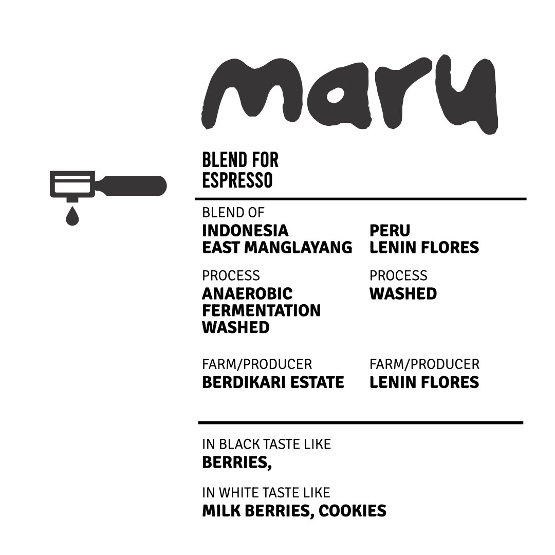 Maru - Special Arabica Blend For Espresso - 250g - Image 2