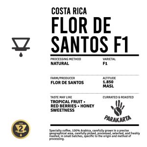 Alternative view of Costa Rica - Flor De Santos F1 - 150gr - For Filter