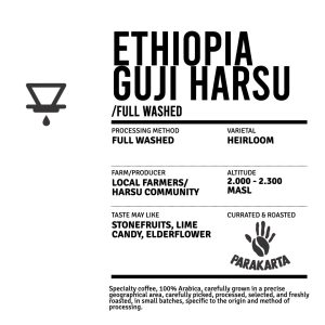 Alternative view of Ethiopia - Guji Harsu - Washed - 150gr - For Filter
