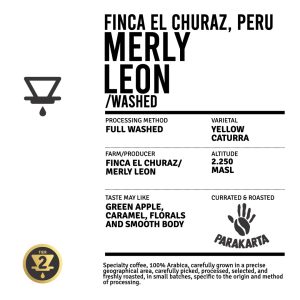 Alternative view of Finca El Churaz, Peru - Merly Leon - Washed - 150gr - For Filter