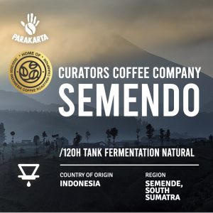 Curators Coffee Company - Semendo - 120H Tank Natural - 150gr - For Filter